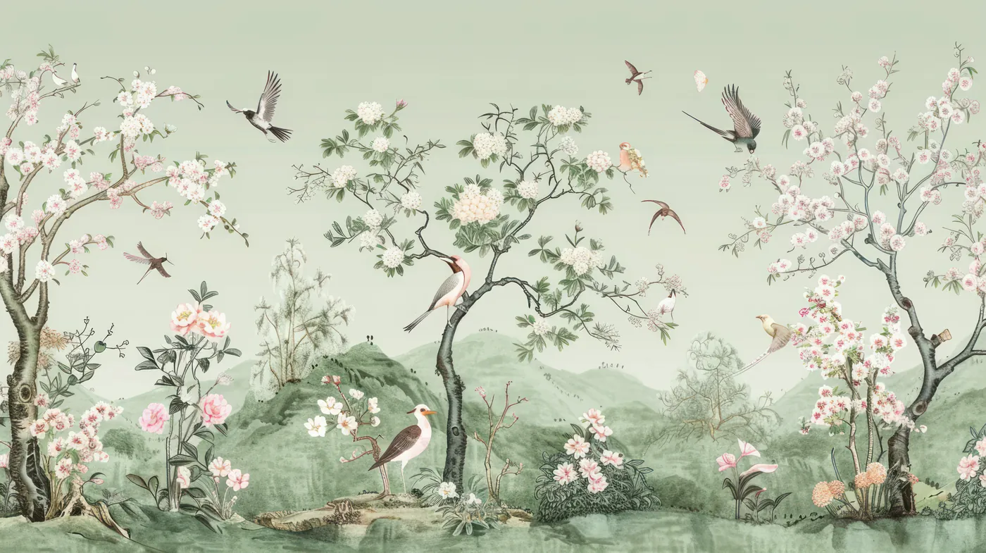 Floral and botanical catalogue artwork — replace with actual design description