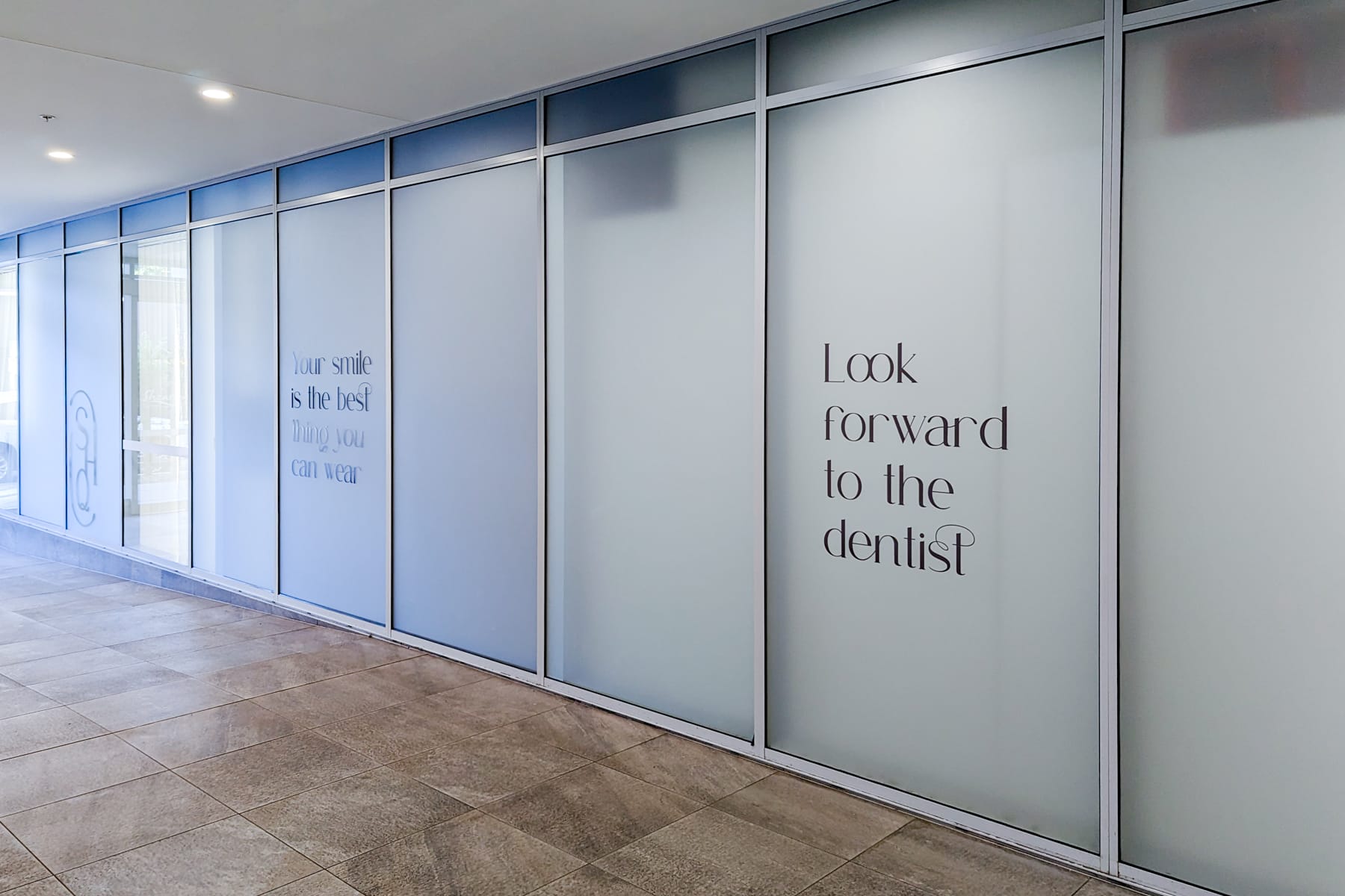 Frosted glazing project — replace with accurate image description